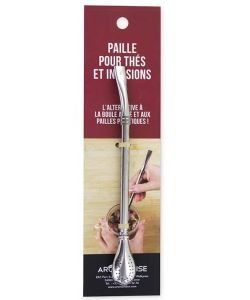 Paille réutilisable pour thés & infusions, pièce